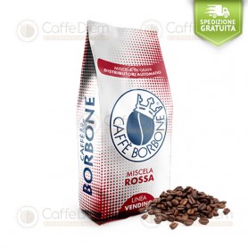 Borbone Coffee Beans Miscela Rossa - 18KG Whole Beans