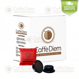 Coffee Capsules Compatible Lavazza A Modo Mio Creamy Caffè Diem