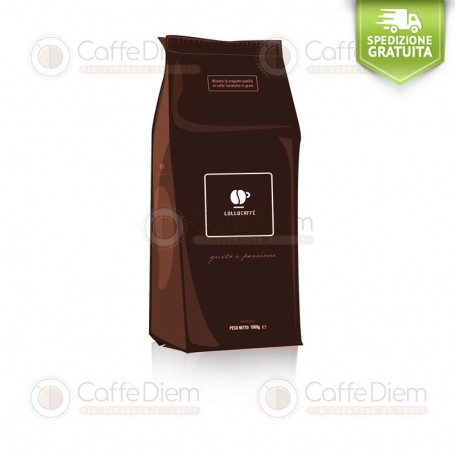 Lollo Caffè - Grani Miscela Nera - 6 pacchi da 1kg : : Alimentari  e cura della casa