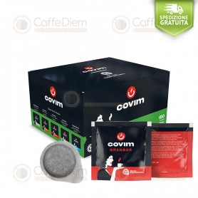 Covim 150 Cialde Caffè Carta Filtro Ese 44mm GRANBAR GRAN BAR