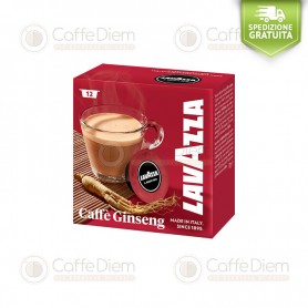 Lavazza A Modo Mio Ginseng - Box of 12 Coffee Capsules