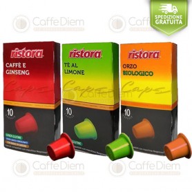 Capsule Compatibili Ristora Nespresso Kit Degustazione 60